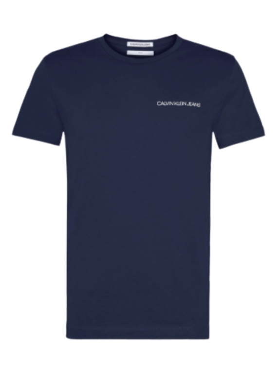Calvin Klein Jeans Chest Institutional Slim t-shirt - Night Sky